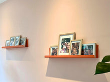 Load image into Gallery viewer, MaximaVida shelf Wally 80 x 9 x 15 cm orange - 2 pieces
