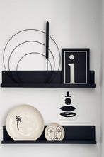 Afbeelding in Gallery-weergave laden, MaximaVida wandplank Wally 80 x 9 x 15  cm zwart - 2 stuks
