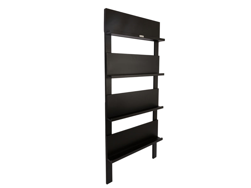 MaximaVida Wall rack Jamie black – bookshelf – magazine rack – 180 cm x 80 cm