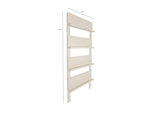 Load image into Gallery viewer, MaximaVida wall rack Jamie ivory bookshelf – magazine rack – 180 x 80 cm
