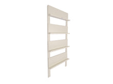 Load image into Gallery viewer, MaximaVida wall rack Jamie ivory bookshelf – magazine rack – 180 x 80 cm
