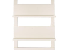 Load image into Gallery viewer, MaximaVida wall rack Jamie ivory bookshelf – magazine rack – 180 x 80 cm
