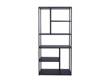 Load image into Gallery viewer, MaximaVida metal wall cabinet Finn 90 x 35 x 188 cm black
