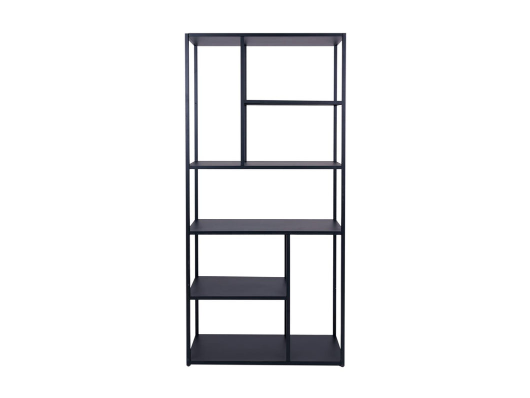 MaximaVida metal wall cabinet Finn 90 x 35 x 188 cm black