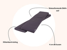 Load image into Gallery viewer, MaximaVida picnic table set of cushions Antro 146 x 30 x 4 cm 2 pieces - water repellent
