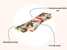 Load image into Gallery viewer, MaximaVida picnic table cushion Vaiana 146 x 30 x 4 cm 2 pieces - water repellent
