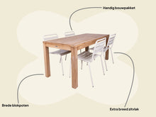 Load image into Gallery viewer, MaximaVida garden set Java 150 cm ivory

