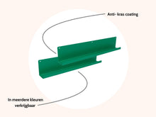 Load image into Gallery viewer, MaximaVida shelf 80 x 9 x 15 cm emerald green - 2 pieces
