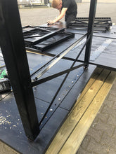 Load image into Gallery viewer, MaximaVida construction kit Berlin for foldable beer table - frame 47 cm black
