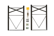 Load image into Gallery viewer, MaximaVida construction kit Berlin for foldable beer table - frame 47 cm black
