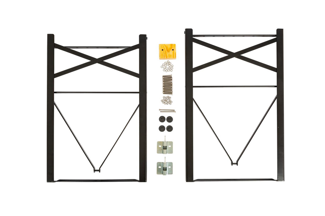 MaximaVida construction kit Berlin for foldable beer table - frame 47 cm black