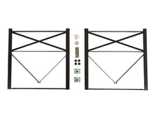 Load image into Gallery viewer, MaximaVida construction kit Berlin for fordable beer bench - frame 75 cm black coated
