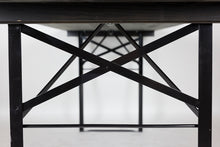 Load image into Gallery viewer, MaximaVida construction kit Berlin for foldable beer table - frame 47 cm black
