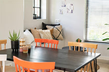 Load image into Gallery viewer, MaximaVida table top Chicago 180 cm black - pinewood veneer
