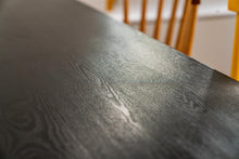 Load image into Gallery viewer, MaximaVida table top Chicago 180 cm black - pinewood veneer
