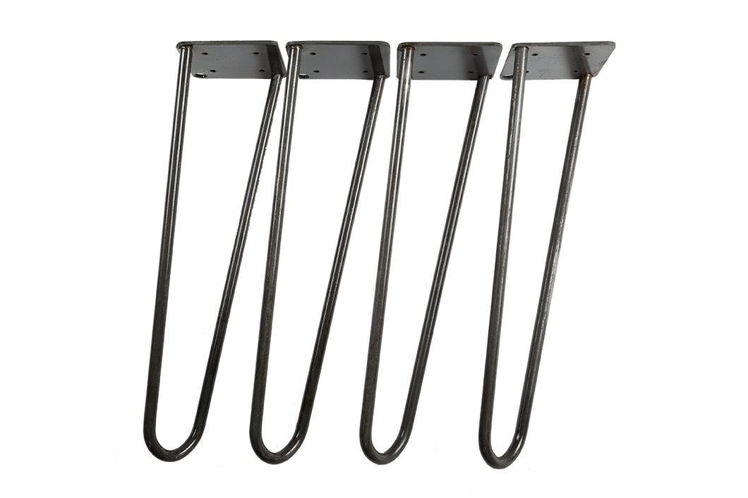 OUTLET GROENLO - MaximaVida hairpin poten Seattle 74 cm blank gelakt industrial used look