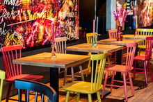 Load image into Gallery viewer, MaximaVida wooden chair Maxime ocher yellow - two pieces per box
