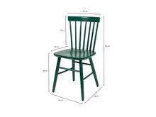 Load image into Gallery viewer, MaximaVida wooden chair Maxime green - two pieces per box
