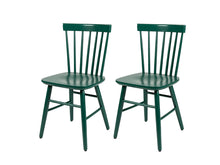 Load image into Gallery viewer, MaximaVida wooden chair Maxime green - two pieces per box
