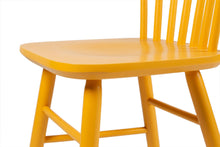 Load image into Gallery viewer, MaximaVida wooden chair Maxime ocher yellow - two pieces per box
