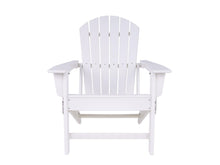Load image into Gallery viewer, MaximaVida plastic Adirondack garden chair Montreal white
