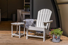 Load image into Gallery viewer, MaximaVida plastic Adirondack garden chair Montreal white

