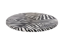 Load image into Gallery viewer, MaximaVida topalit table-top Zebra  round 70 cm  indoor and outdoor use
