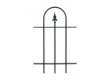 Load image into Gallery viewer, MaximaVida metal garden fence Utrecht 70 x 47 cm green - hot-dip galvanised
