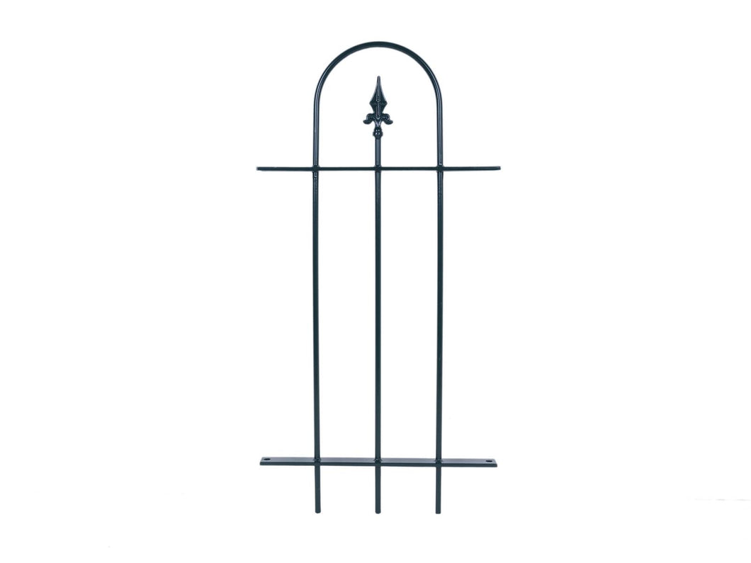 MaximaVida metal garden fence Utrecht 90 x 47 cm green - hot-dip galvanised