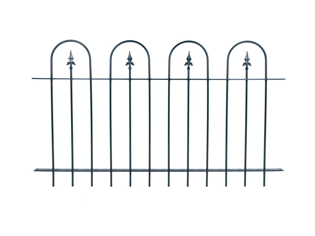 MaximaVida metal garden fence- Utrecht type 90 cm panel 155 cm