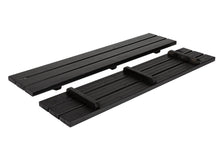 Load image into Gallery viewer, MaximaVida backrest and seat for 140 cm bench black – DIY bench
