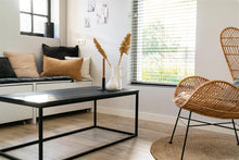 Load image into Gallery viewer, OUTLET MaximaVida rechthoekige salontafel Chicago XL zwart 120 cm
