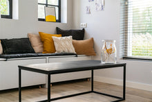 Load image into Gallery viewer, OUTLET MaximaVida rechthoekige salontafel Chicago XL zwart 120 cm
