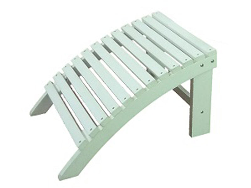 OUTLET GROENLO MaximaVida kunststof adirondack voetenbank wit
