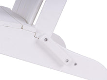 Load image into Gallery viewer, MaximaVida plastic Adirondack garden chair Montreal white

