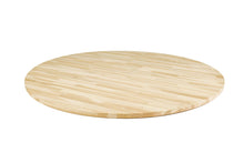 Load image into Gallery viewer, MaximaVida solid oak wooden table top Minsk round 120 cm- FSC certified
