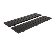 Load image into Gallery viewer, MaximaVida backrest and seat for 140 cm bench black – DIY bench

