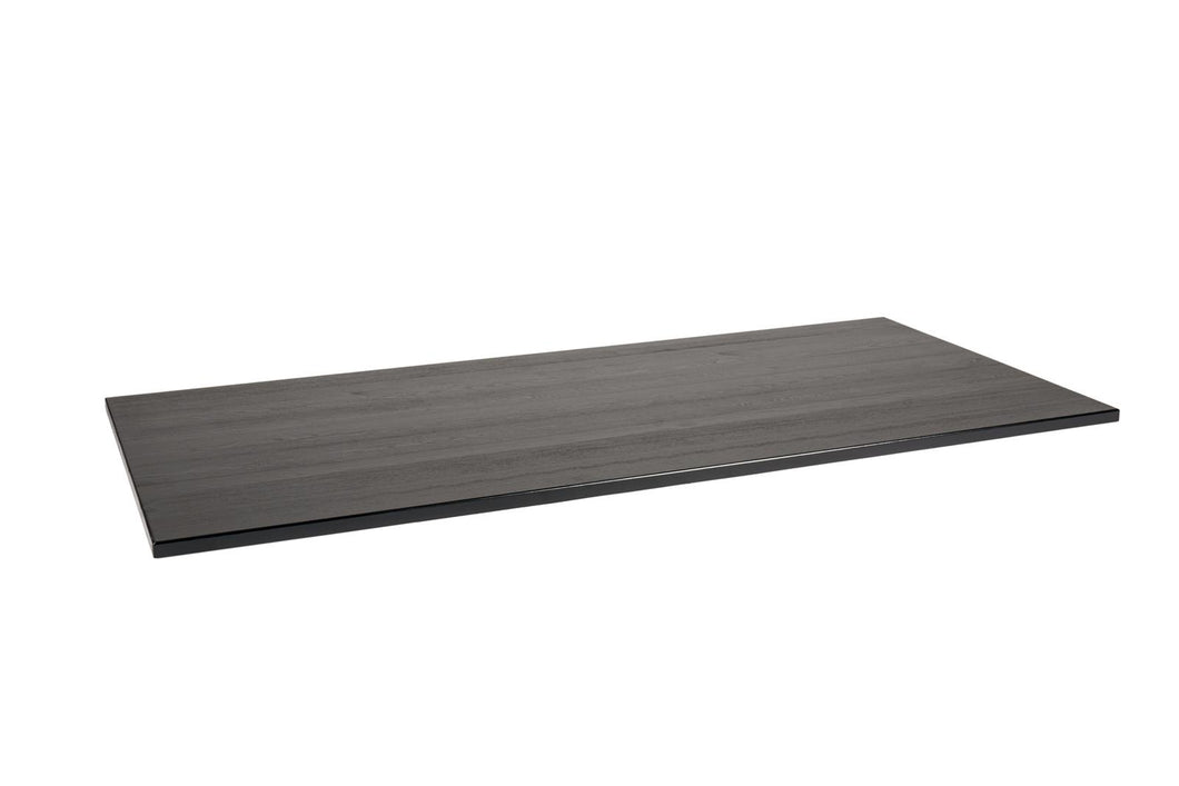 MaximaVida table top Chicago 120 cm black - pinewood veneer