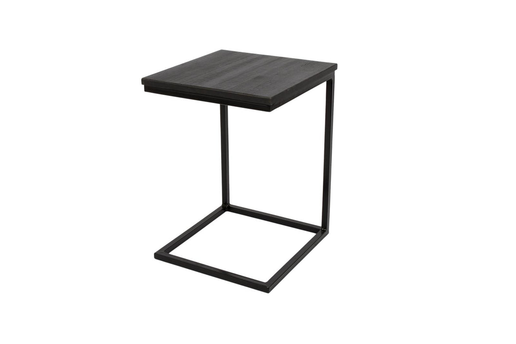 OUTLET MaximaVida laptop salontafel Chicago zwart - extra hoog