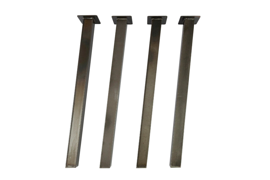 OUTLET GROENLO MaximaVida vierkante schuine metalen poten New York 74 cm blank gelakt