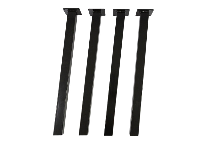 OUTLET GROENLO MaximaVida vierkante schuine metalen poten New York 74 cm zwart gecoat