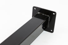 Load image into Gallery viewer, MaximaVida metal slanted table legs New York 40 cm square black coated
