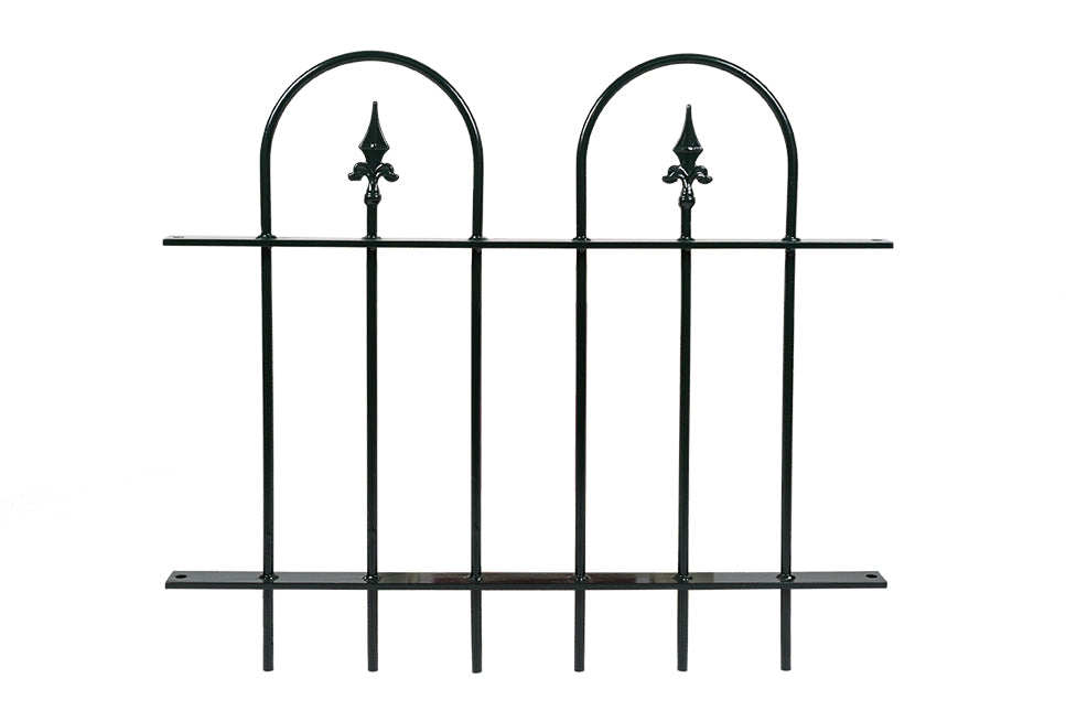 OUTLET GROENLO MaximaVida metalen tuinhek Utrecht 70 x 83 cm groen - thermisch verzinkt