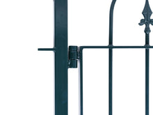 Load image into Gallery viewer, MaximaVida metal garden fence- Utrecht type 70 cm pedestrian gate including posts
