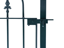Load image into Gallery viewer, MaximaVida metal garden fence- Utrecht type 70 cm pedestrian gate including posts
