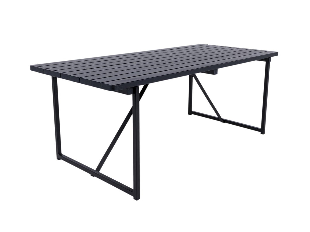 MaximaVida industrielles Tischuntergestell Boston 80 cm breit schwarz