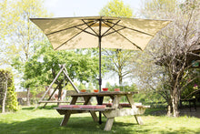 Load image into Gallery viewer, MaximaVida parasol square ecru 280 x 280 cm - base not included
