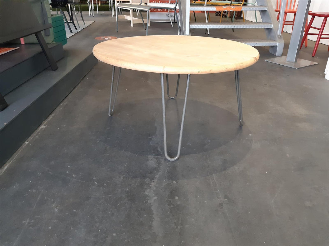 OUTLET GROENLO Tafelblad 80 cm met hairpin 40 cm